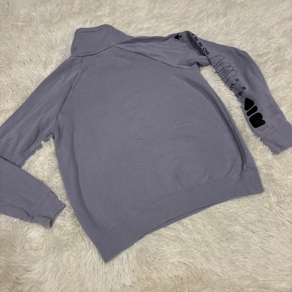 Nike Women's Air Formula 1/4 Zip Sweatshirt lavender purple Size XS - Picture 10 of 13